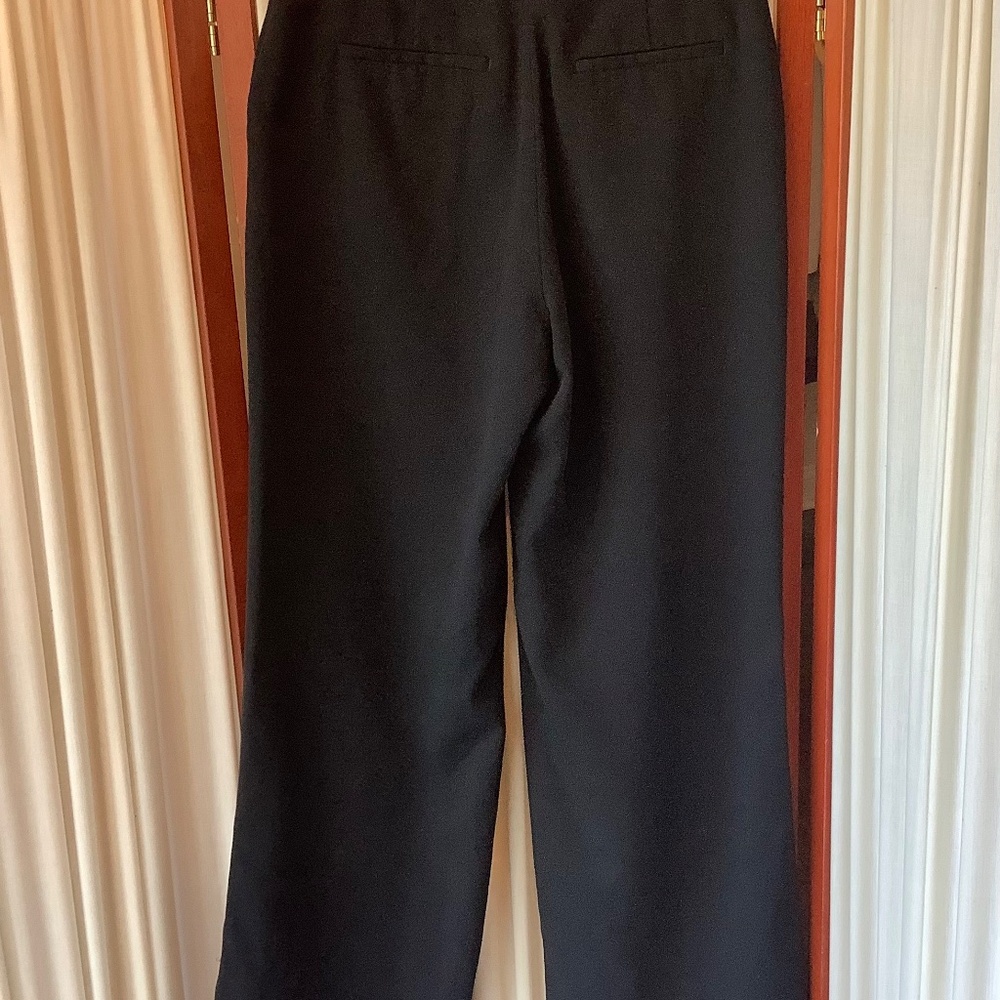 Topshop Women’s Black Wide Leg Trousers Size 4 - Picture 5 of 8